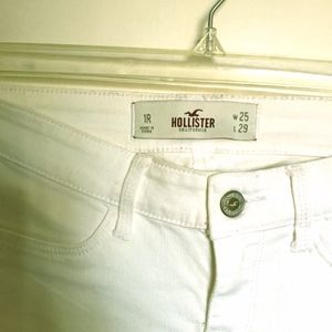 Hollister Jeans (unused)- Size 1 Regular, White